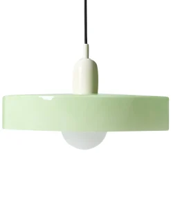 Discount Beliani Lampadario PAALA Vetro menta Verde