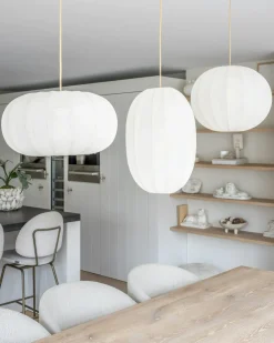 Clearance Beliani Lampadario PADAMO Bianco