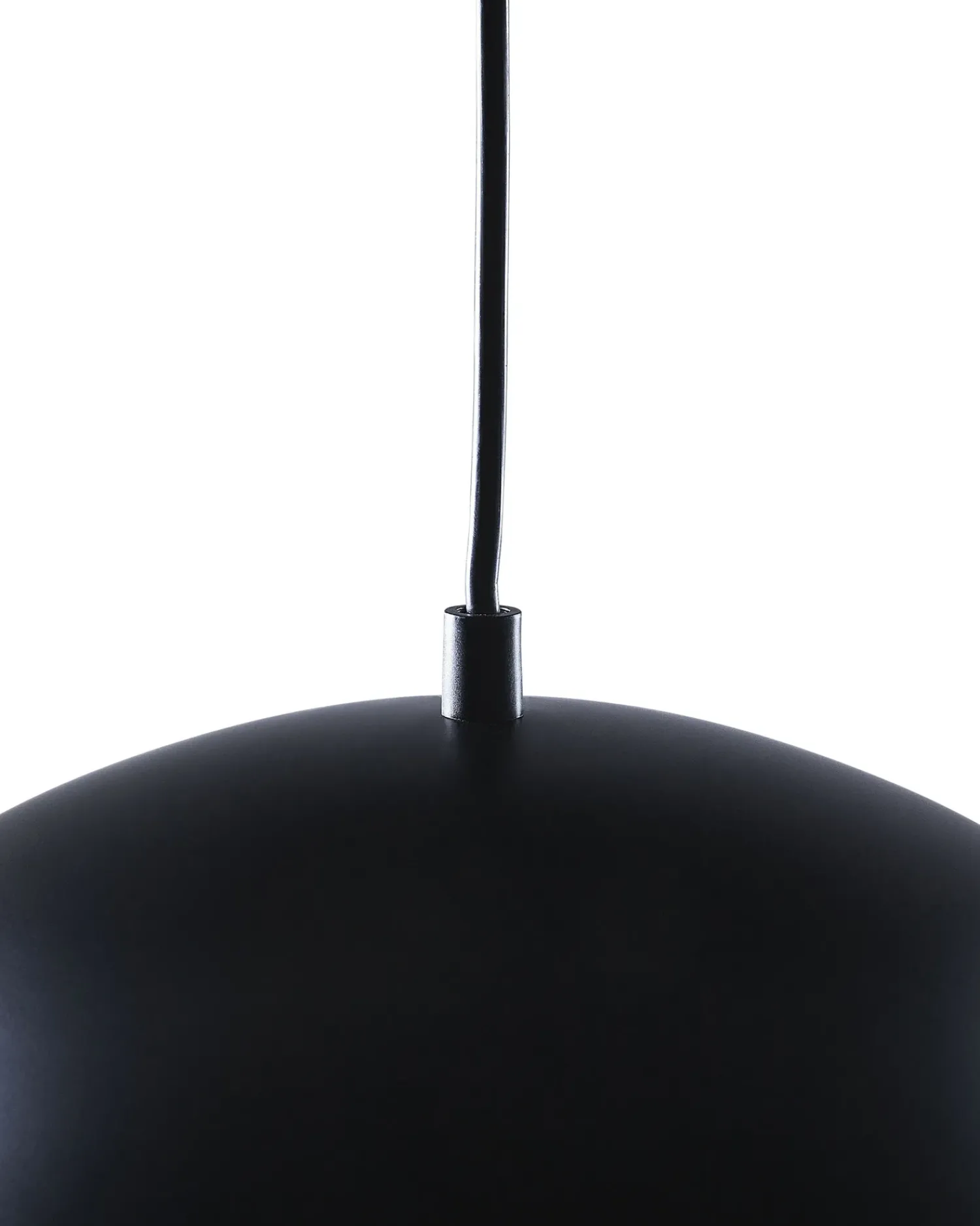 New Beliani Lampadario PADMA Metallo Nero Rame Nero