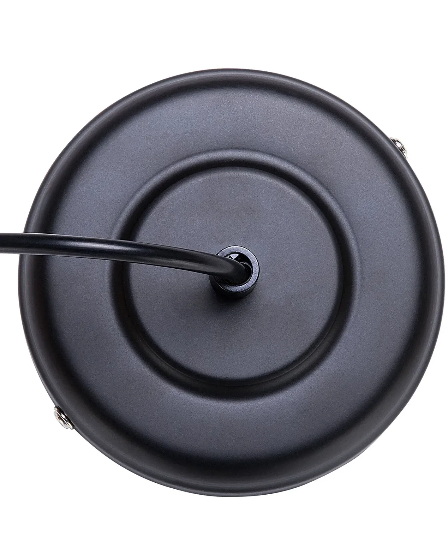 New Beliani Lampadario PADMA Metallo Nero Rame Nero