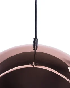 Outlet Beliani Lampadario PADMA Metallo Rame