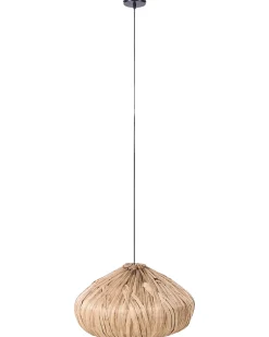 Discount Beliani Lampadario PASOS Giacinto d'acqua Naturale Naturale Nero