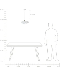 Discount Beliani Lampadario PHILS Metallo Bianco Bianco Ottone