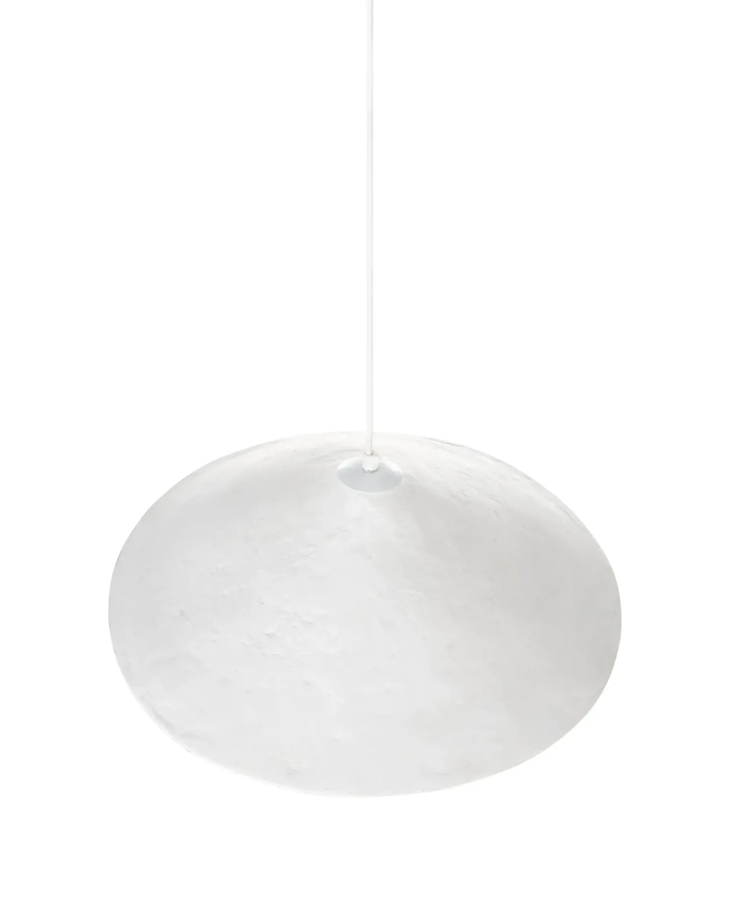 Sale Beliani Lampadario PORONGOS Cartapesta Bianco