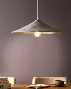 Sale Beliani Lampadario PORONGOS Cartapesta Bianco