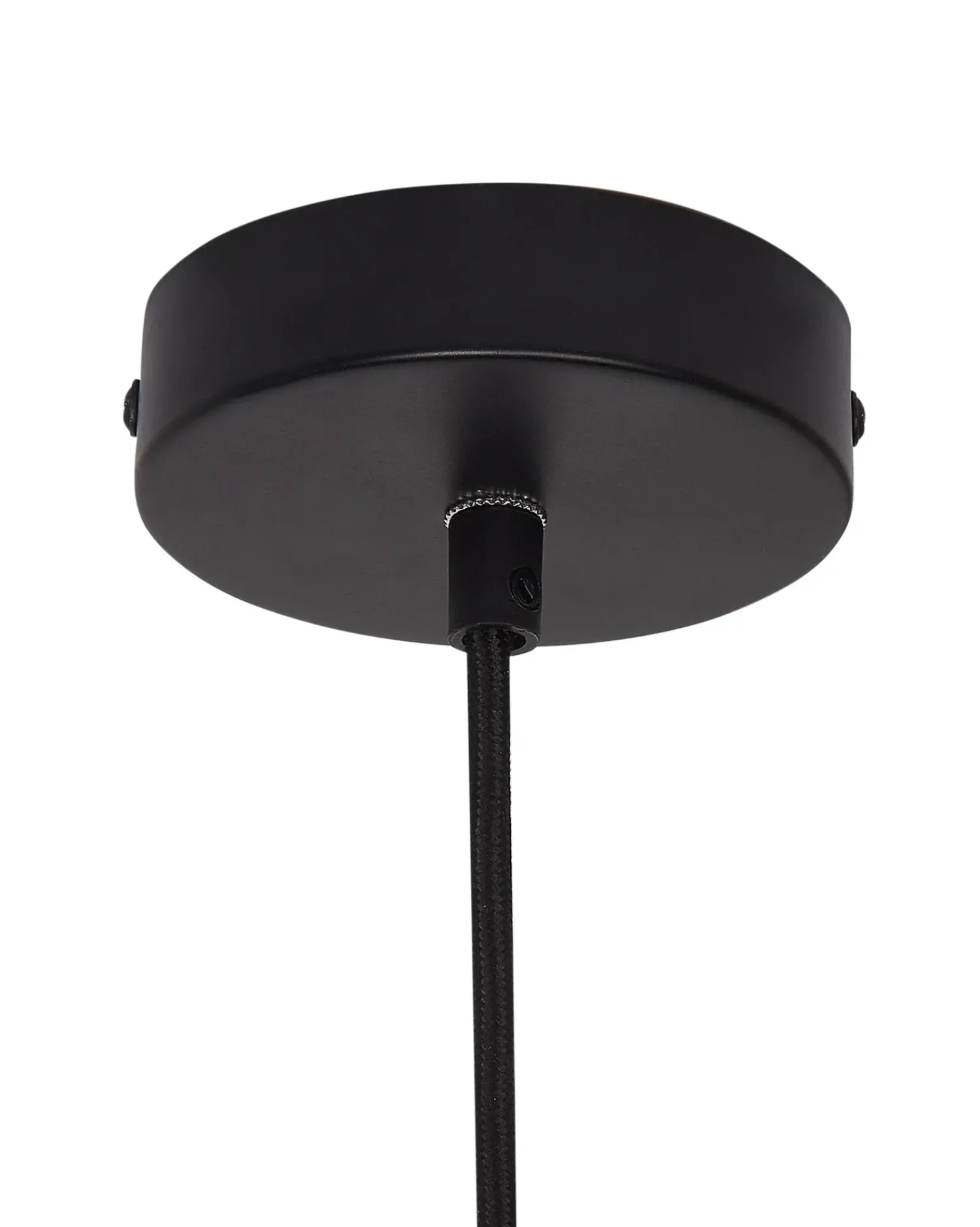 Online Beliani Lampadario PREMAT Vimini Naturale Naturale Nero