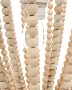 Sale Beliani Lampadario PUSWELI Legno chiaro Marrone