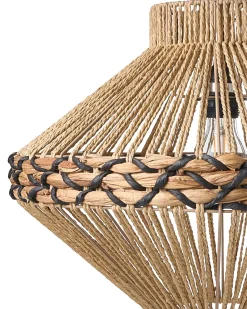 Clearance Beliani Lampadario RABACCA Corda di carta Naturale