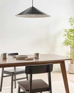 Outlet Beliani Lampadario RASPACULO Metallo Nero