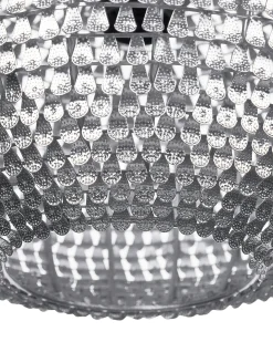 Beliani Lampadario REINE Metallo Argento