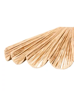 Hot Beliani Lampadario SABOGAL Vimini Naturale Naturale Nero