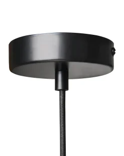 Hot Beliani Lampadario SABOGAL Vimini Naturale Naturale Nero