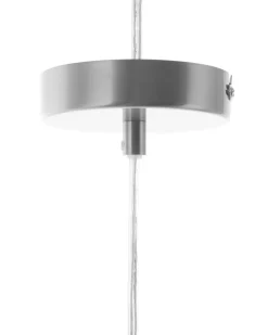 Hot Beliani Lampadario SANTON Vetro Oro Oro Trasparente