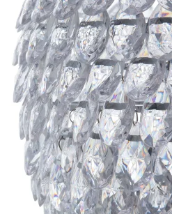 Discount Beliani Lampadario SAUER Argento