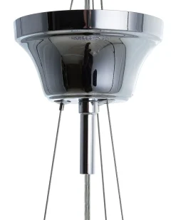 Discount Beliani Lampadario SAUER Argento