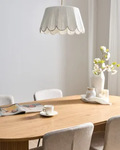 Best Beliani Lampadario SEBAKWE Corda di carta chiaro Beige