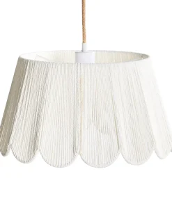 Best Beliani Lampadario SEBAKWE Corda di carta chiaro Beige