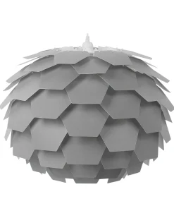 Outlet Beliani Lampadario SEGRE L Grigio