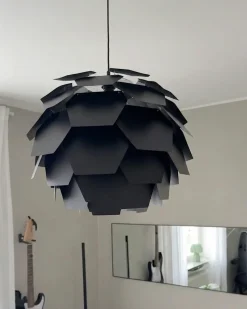 Hot Beliani Lampadario SEGRE L Nero