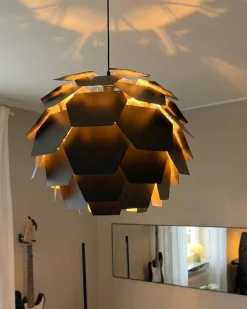 Hot Beliani Lampadario SEGRE L Nero