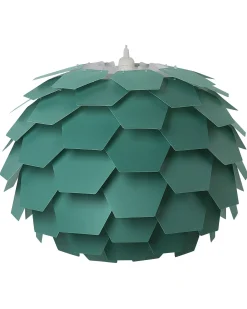 New Beliani Lampadario SEGRE L scuro Verde