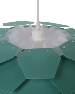 New Beliani Lampadario SEGRE L scuro Verde