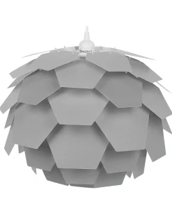 New Beliani Lampadario SEGRE S Grigio
