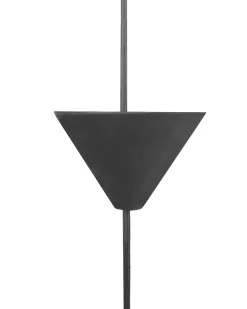 Clearance Beliani Lampadario SEGRE S Nero