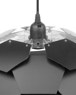 Clearance Beliani Lampadario SEGRE S Nero