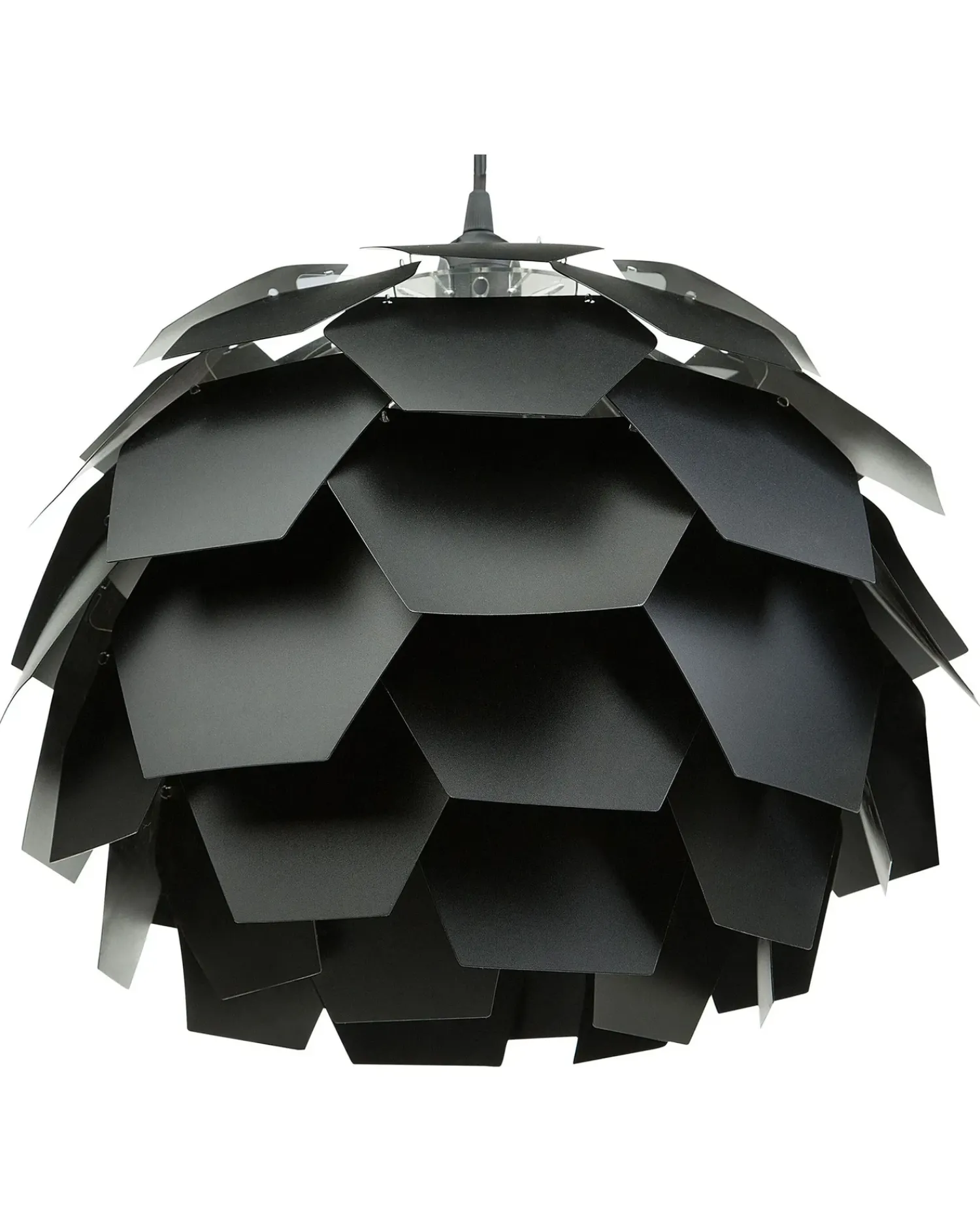 Clearance Beliani Lampadario SEGRE S Nero
