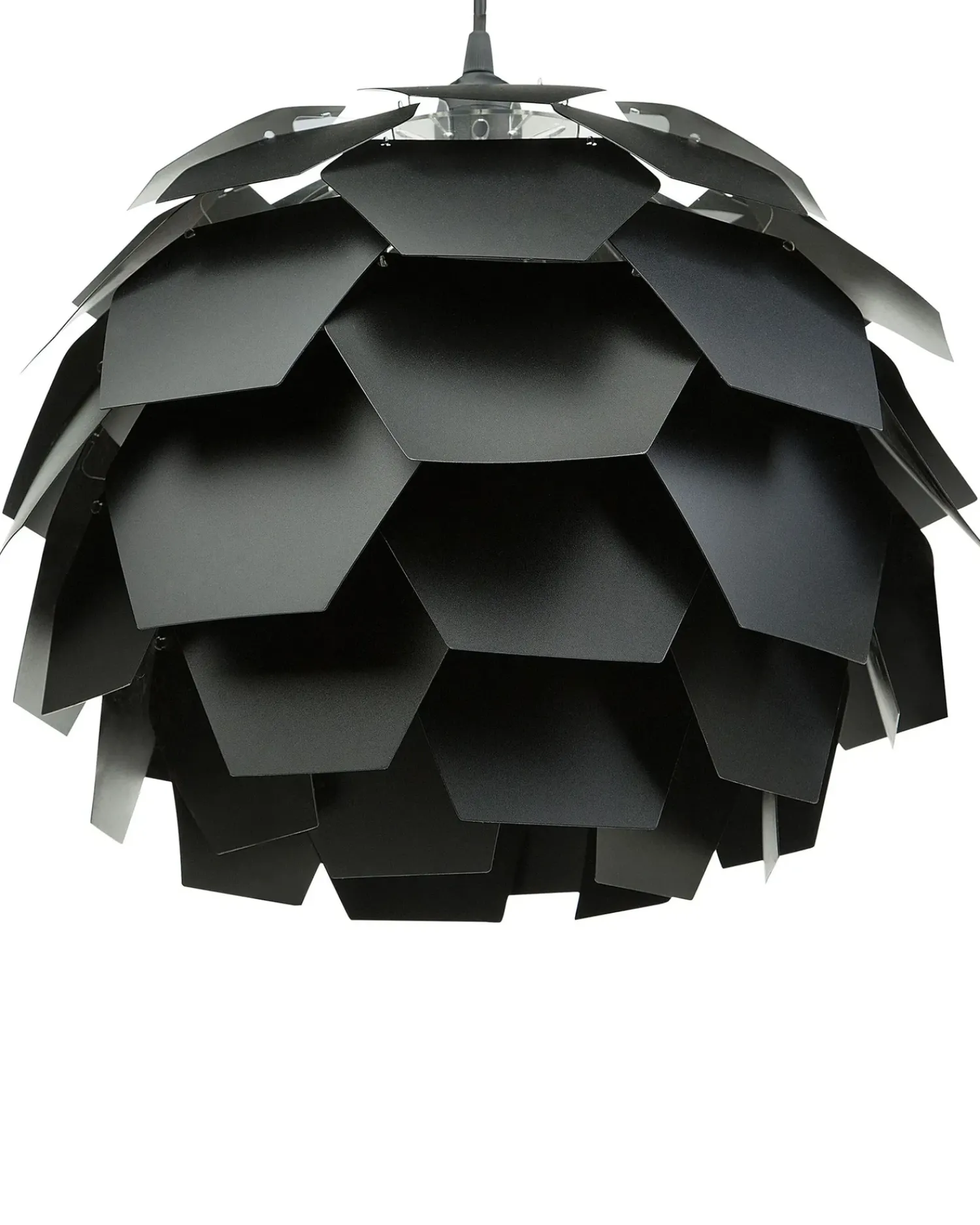 Clearance Beliani Lampadario SEGRE S Nero