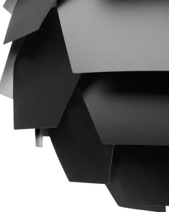 Clearance Beliani Lampadario SEGRE S Nero