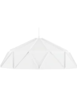Best Beliani Lampadario SENIA Metallo Bianco