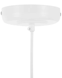 Best Beliani Lampadario SENIA Metallo Bianco