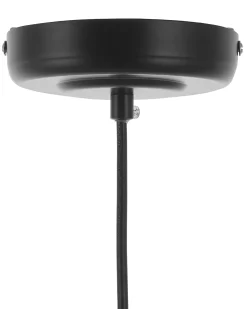 Hot Beliani Lampadario SENIA Metallo Nero