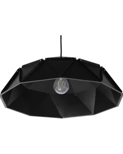 Hot Beliani Lampadario SENIA Metallo Nero