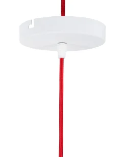 Clearance Beliani Lampadario SEPIK Metallo Bianco Bianco Oro