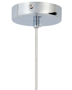 Sale Beliani Lampadario SESSERA Vetro Argento