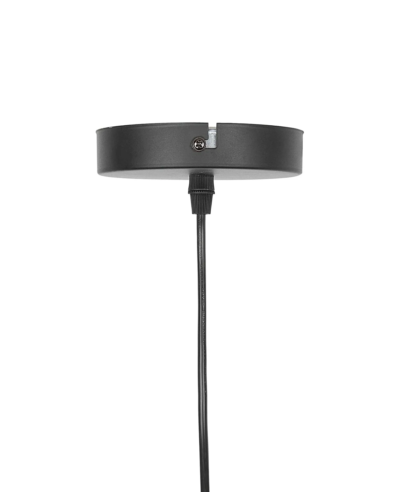 Outlet Beliani Lampadario SOMME Metallo Nero Marrone Nero