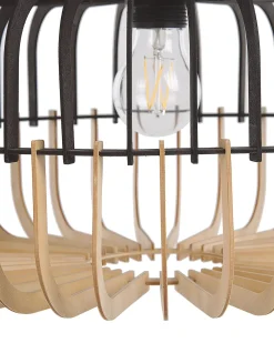 New Beliani Lampadario SOUS Marrone/Nero Marrone Nero
