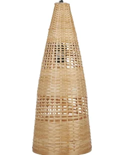 Best Beliani Lampadario SUAM Bambù Naturale Marrone
