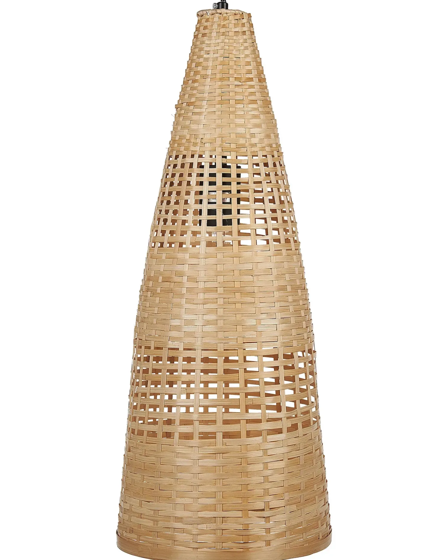 Best Beliani Lampadario SUAM Bambù Naturale Marrone