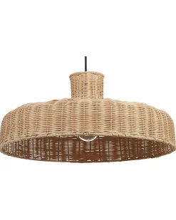 Best Beliani Lampadario TAMARIN Rattan Naturale Marrone
