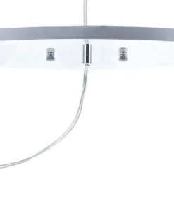 Hot Beliani Lampadario TENNA Metallo Argento