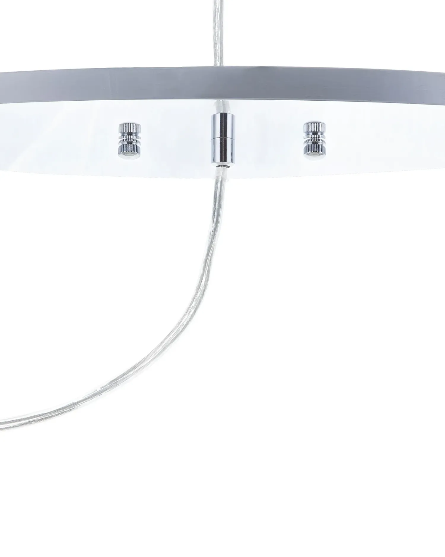 Hot Beliani Lampadario TENNA Metallo Argento