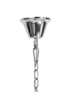 Discount Beliani Lampadario TENOIRO Metallo Argento