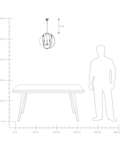 Discount Beliani Lampadario TENOIRO Metallo Argento