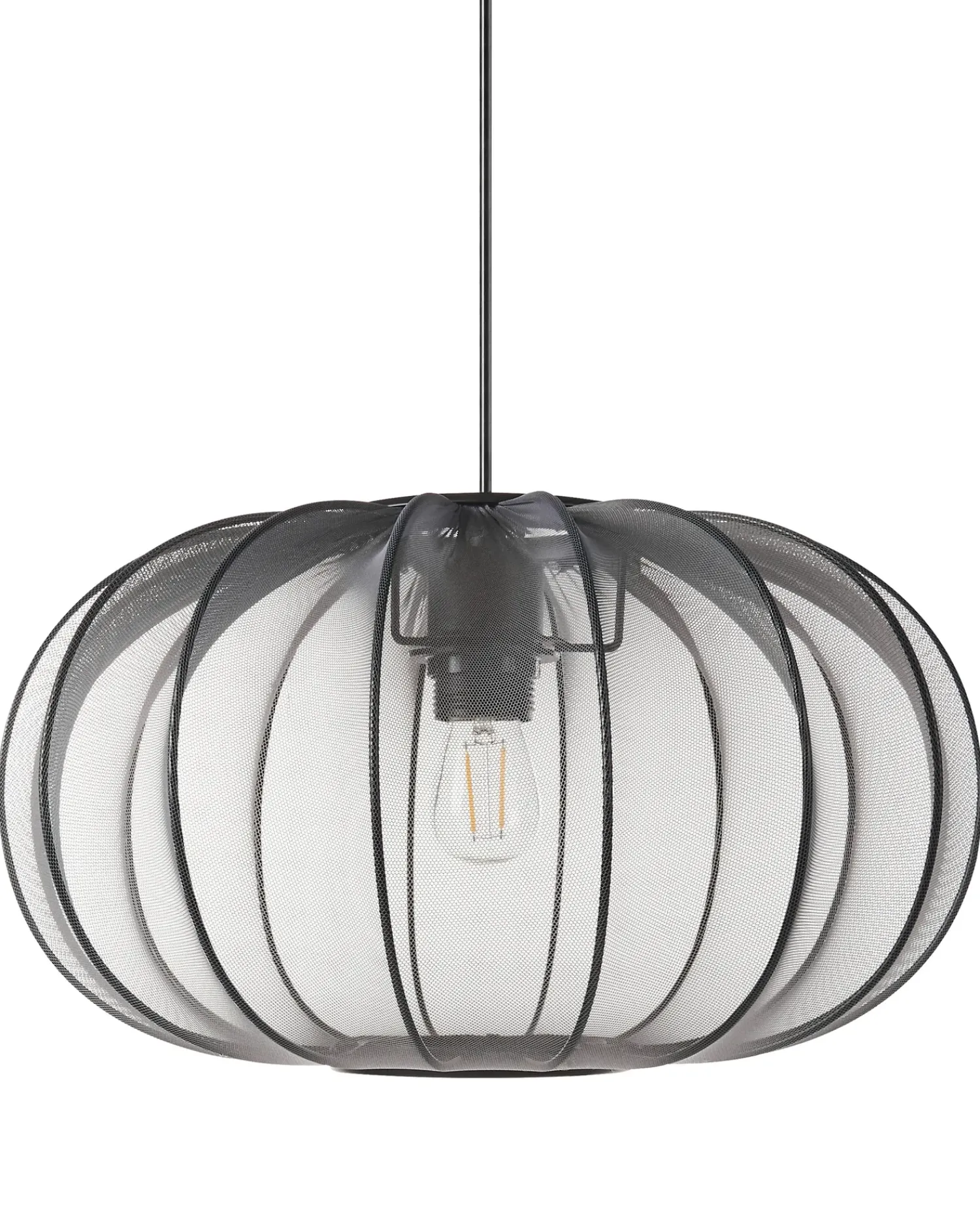 Beliani Lampadario TOCUYO Nero