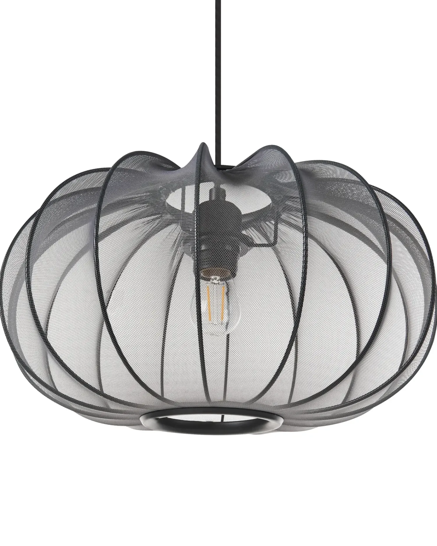 Beliani Lampadario TOCUYO Nero