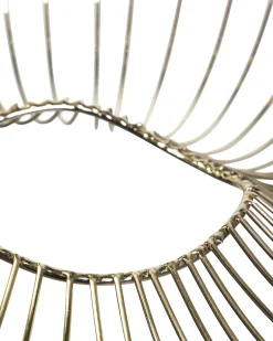 Beliani Lampadario TORDINO Metallo Oro